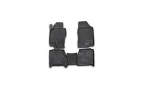 Nissan Navara 2006-2015 (2005↗) Gumowe dywaniki wnetrze (4 szt, Novline) Automat zdjęcia 1
