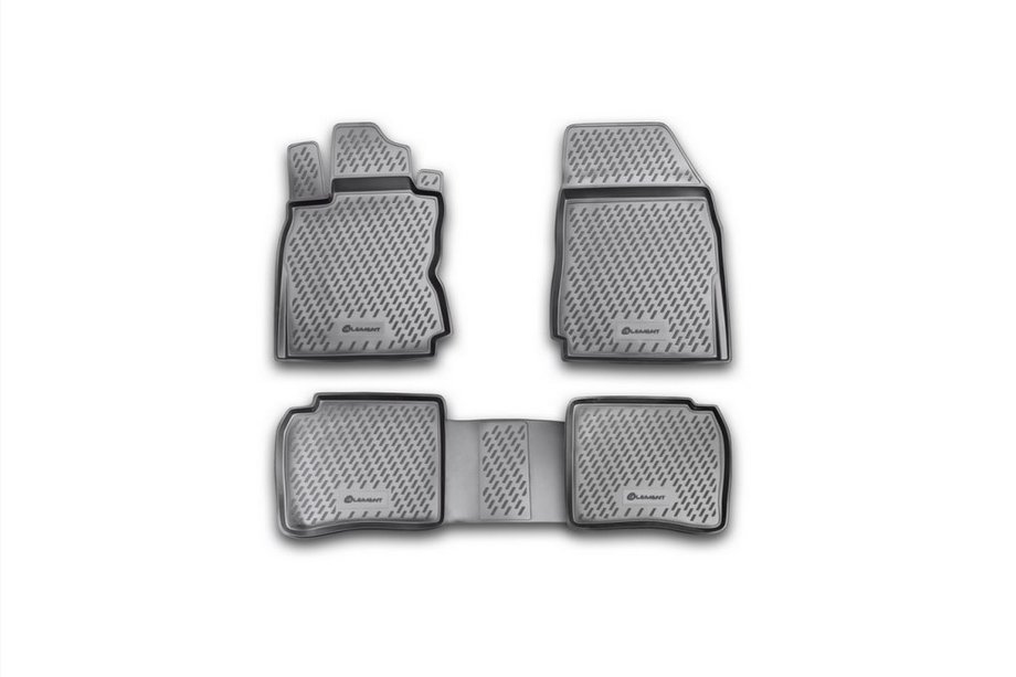 Nissan Note 2004-2012 Gumowe dywaniki do wnętrza (4 szt, Novline) Image