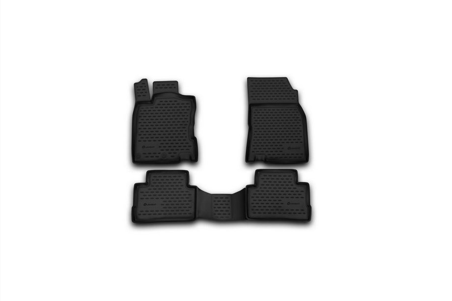 Nissan Qashqai 2014-2021 Dywaniki gumowe do wnetrza (4 szt, Novline) wersja UK Image