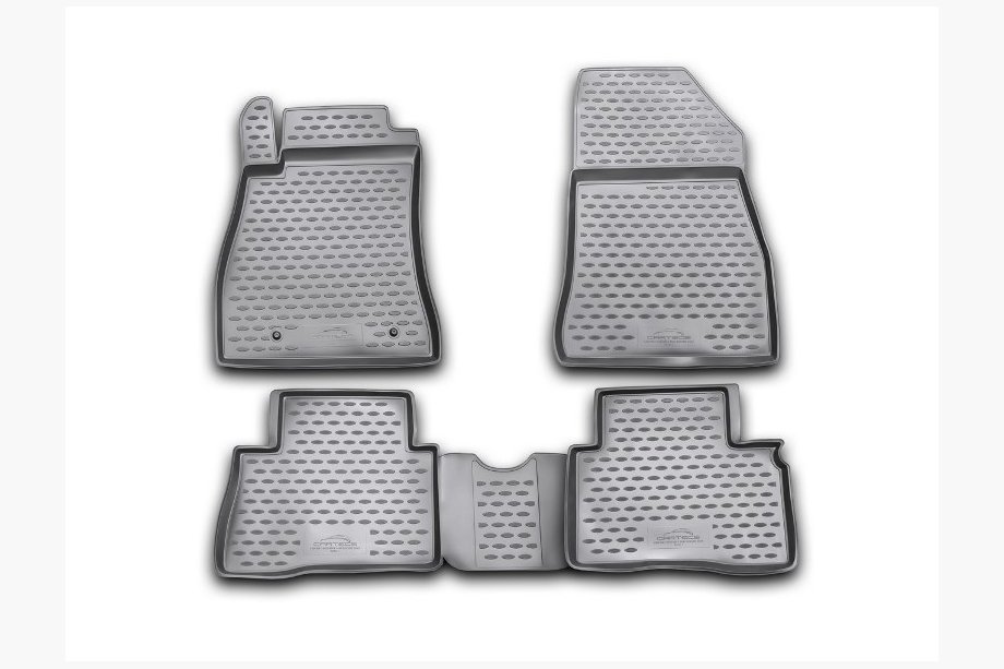 Nissan Juke 2010-2019 Dywaniki gumowe (hak T/L) do wnętrza (4 szt, Novline) Zdjęcia 1