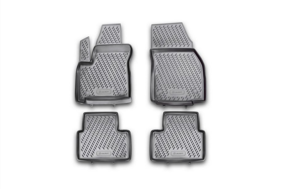 Opel Meriva 2010-2017 Gumowe dywaniki do wnętrza (4 szt, Novline) Image