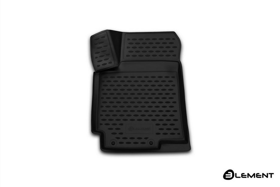 Hyundai Accent 2011-2017 Dywanik gumowy przedni lewy 3D do wnętrza (Novline) Zdjęcia 1