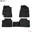 Kia Cerato 3 2013-2018 (2018↗) Dywaniki gumowe 3D do wnętrza (4 szt, Novline) zdjęcia 1