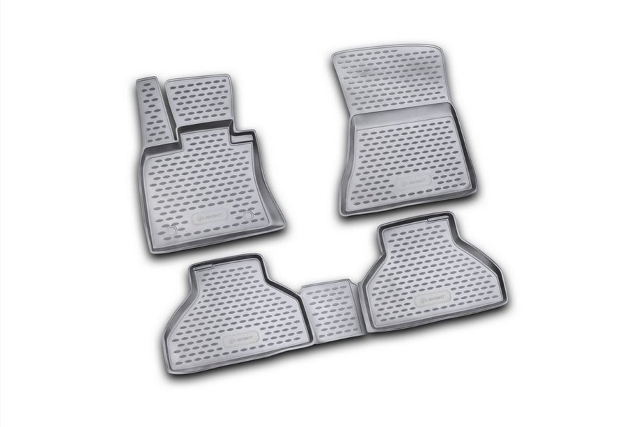 BMW X5 E70 2007-2013 Gumowe dywaniki do wnętrza (4 szt, Novline) Image