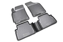 Chevrolet Lacetti 2003-2024 Gumowe dywaniki do wnętrza (4 szt, Novline) zdjęcia 1