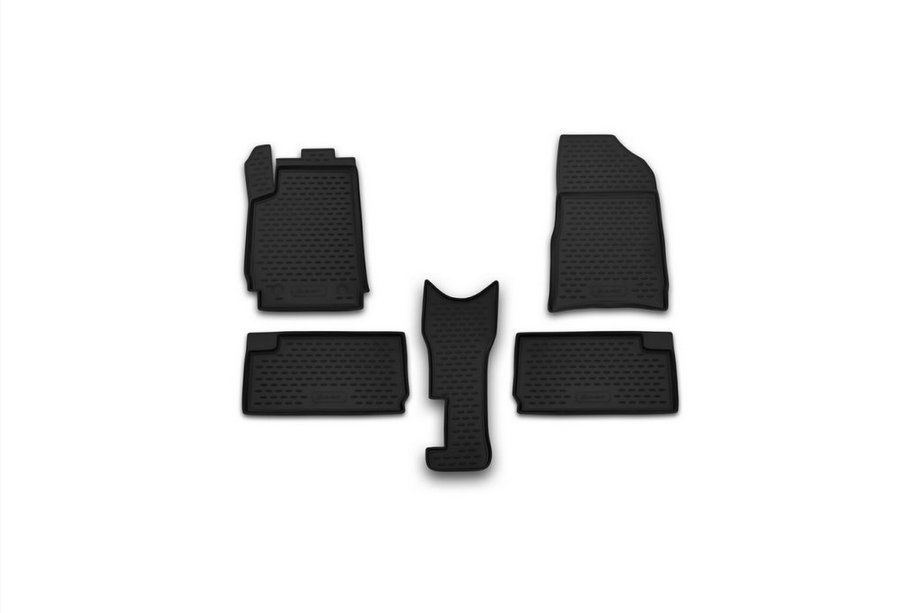 Citroen Xsara Picasso 1999-2012 Gumowe dywaniki do wnetrza (5 szt, Novline) Image
