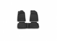 Citroen C-5 2001-2008 Gumowe dywaniki do wnętrza (4 szt, Novline) zdjęcia 1