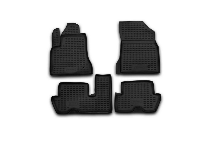 Citroen C-4 Picasso 2006-2013 Dywaniki gumowe do wnetrza (4 szt, Novline) Wariant 2 Image