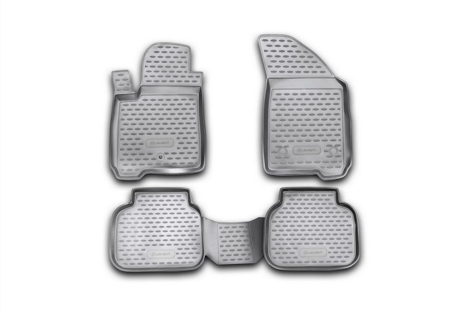 Dodge Journey 2008-2020 Gumowe dywaniki do wnętrza (4 szt, Novline) Image