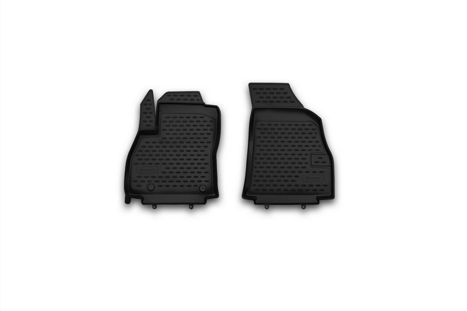 Fiat Fiorino/Qubo 2008-2024 Gumowe dywaniki do wnętrza (2 szt, Novline) Image
