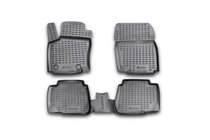 Ford Mondeo 2008-2014 Dywaniki gumowe do wnetrza (4 szt, Novline) Wariant 2 zdjęcia 1