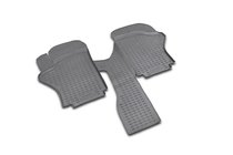 Hyundai H200, H1, Starex 1998-2007 Gumowe dywaniki do wnętrza (2 szt, Novline) Short zdjęcia 1