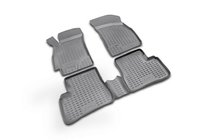 Hyundai Accent 2000-2006 Gumowe dywaniki do wnętrza (4 szt, Novline) zdjęcia 1