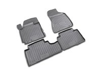 Kia Sportage 2004-2010 Gumowe dywaniki do wnętrza (4 szt, Novline) zdjęcia 1