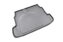 Kia Cerato 2 2010-2013 Mata bagażnika gumowa (Novline) SD zdjęcia 1