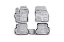 Mazda 3 2003-2009 Gumowe dywaniki do wnętrza (4 szt, Novline) zdjęcia 1
