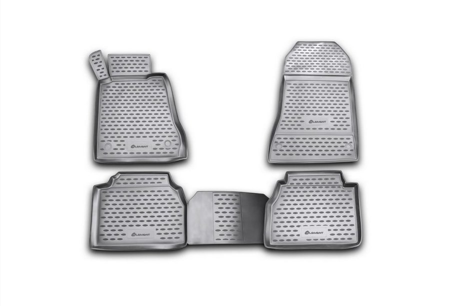 Mercedes E-class W210 1995-2002 Gumowe dywaniki do wnętrza (4 szt, Novline) Image