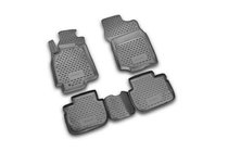 Mitsubishi Lancer 9 2004-2008 Gumowe dywaniki do wnętrza (4 szt, Novline) Classic zdjęcia 1