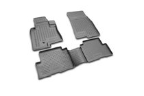 Mitsubishi Pajero Wagon III 1999-2006 Gumowe dywaniki do wnętrza (4 szt, Novline) 5D zdjęcia 1