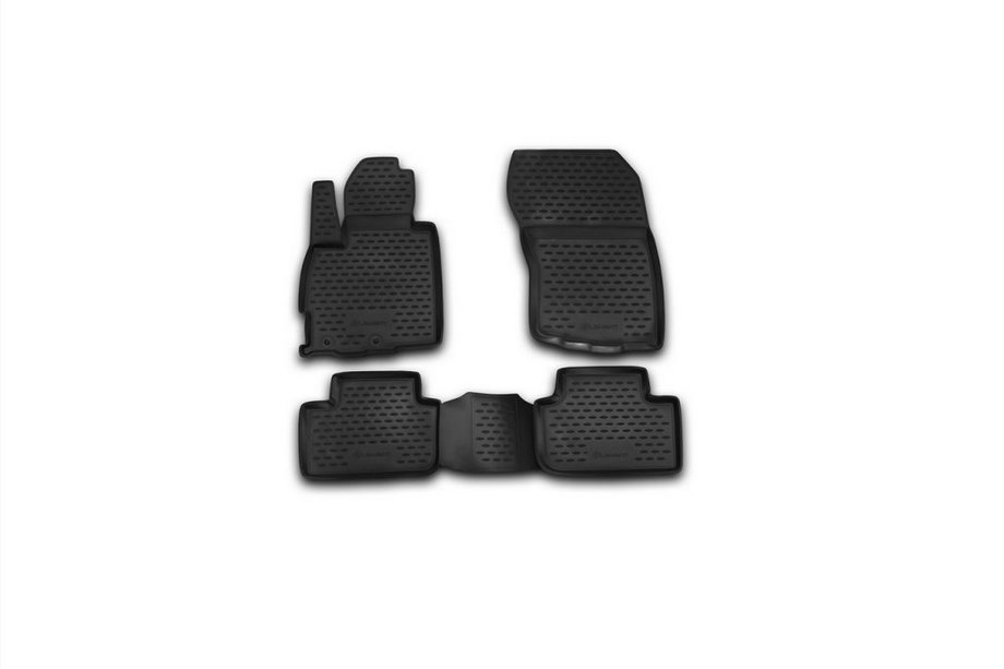 Mitsubishi ASX 2010-2023 Gumowe dywaniki do wnętrza (4 szt, Novline) Zdjęcia 1