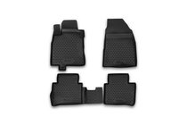 Nissan Tiida 2004-2011 Dywaniki gumowe do wnetrza (4 szt, Novline) Wariant 1 zdjęcia 1