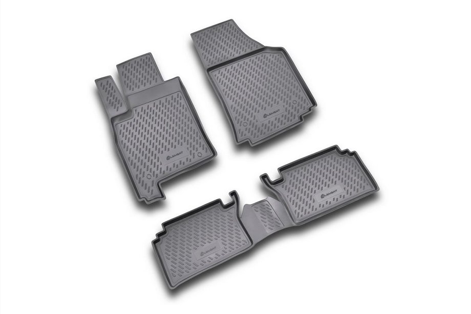 Opel Meriva 2002-2010 Dywaniki gumowe do wnetrza (4 szt, Novline) Wariant 1 Zdjęcia 1