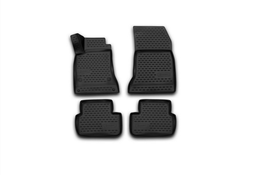 Mercedes B-class W246 2011-2018 Gumowe dywaniki do wnętrza (4 szt, Novline) Image