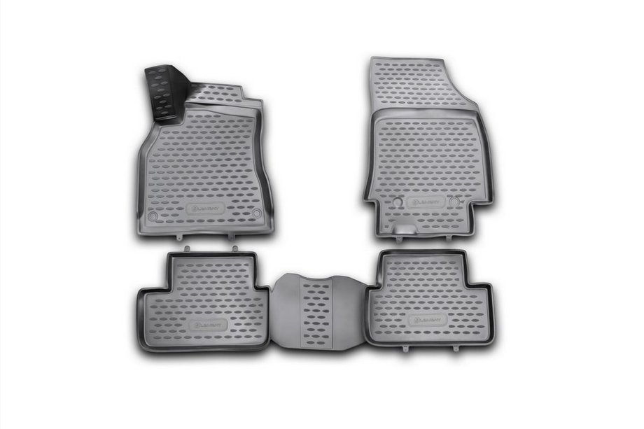 Renault Fluence 2009-2016 Dywaniki gumowe 3D do wnętrza (4 szt, Novline) Image
