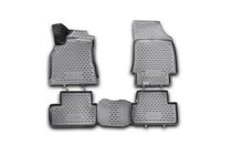 Renault Fluence 2009-2016 Dywaniki gumowe 3D do wnętrza (4 szt, Novline) zdjęcia 1