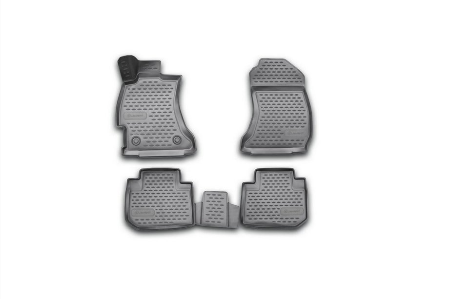 Subaru Forester 2013-2018 Dywaniki gumowe 3D do wnętrza (4 szt, Novline) Image