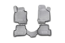 Volkswagen Golf 6 2008-2014 Dywaniki gumowe 3D do wnętrza (4 szt, Novline) zdjęcia 1