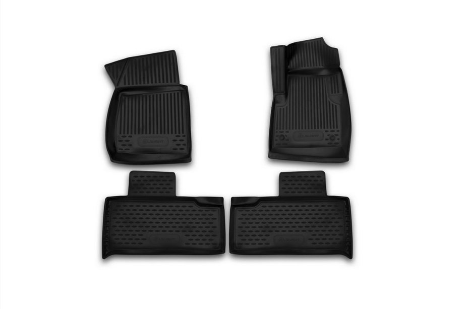 UAZ 3151 1985–2003 Dywaniki gumowe 3D do wnętrza (3 szt, Novline) Patriot Limited 2005-2014 Zdjęcia 1