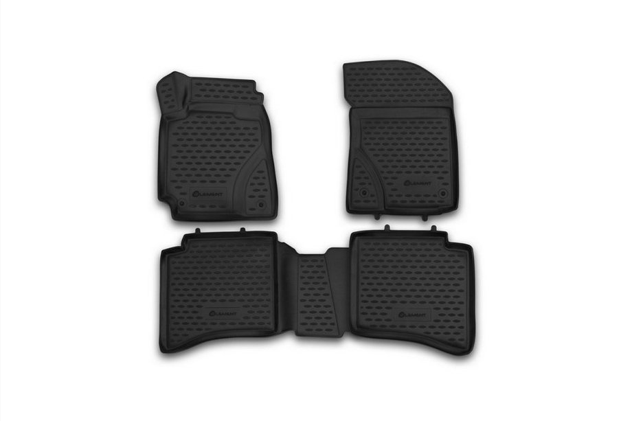 Geely MK 2006-2014 Dywaniki gumowe 3D do wnętrza (4 szt, Novline) Image