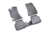 Subaru Impreza 2007-2011 Gumowe dywaniki do wnętrza (4 szt, Novline) zdjęcia 1