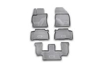 Toyota Verso 2009–2018 (2009-2013) Gumowe dywaniki samochodowe (3 rzędy, 5 szt., Novline) Wariant 2 zdjęcia 1