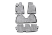 Toyota Highlander 2008-2013 Gumowe dywaniki do wnętrza (4 szt, Novline) zdjęcia 1