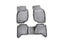 Toyota Hilux 2006-2015 (2011-2015) Gumowe dywaniki samochodowe (4 szt, Novline) zdjęcia 1