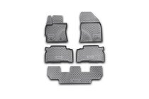 Toyota Verso 2009–2018 (2013↗) Gumowe dywaniki do wnętrza (5 szt, Novline) zdjęcia 1
