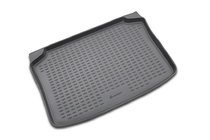 Volkswagen Polo 2001-2009 Mata bagażnika gumowa (Novline) HB zdjęcia 1