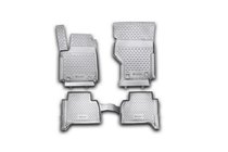 Volkswagen Amarok 2010-2022 Gumowe dywaniki do wnętrza (4 szt, Novline) zdjęcia 1