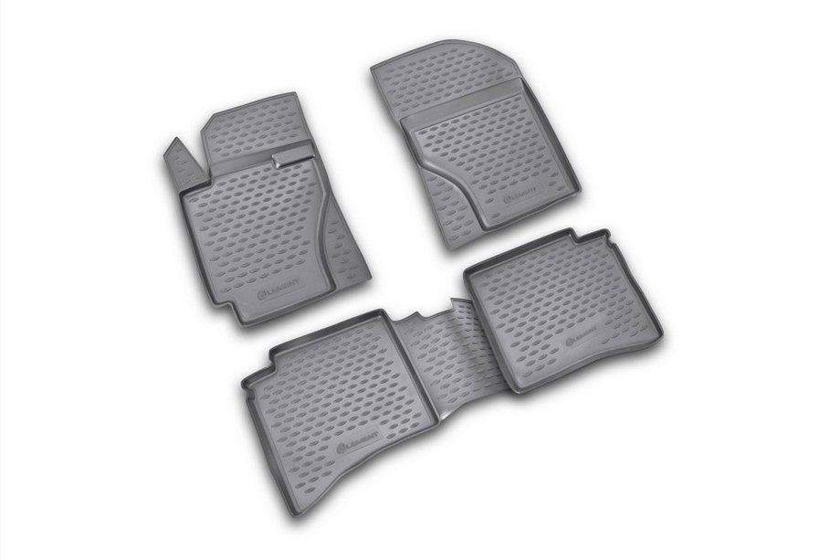 Geely MK 2006-2014 Gumowe dywaniki do wnętrza (4 szt, Novline) Image