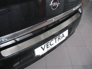 Opel Vectra C 2002-2008 Nakładka na tylny zderzak Natanika (stal nierdzewna) zdjęcia 1