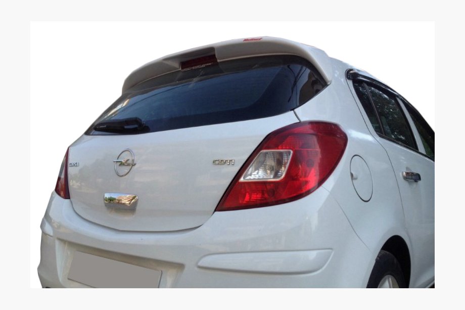 Opel Corsa D 2007-2014 Spojler 4-drzwiowy (zagruntowany do malowania) Image