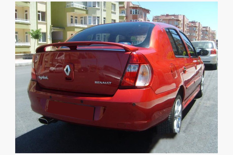 Renault Symbol 1999-2008 Spoiler Sedan (zagruntowany do malowania) Image