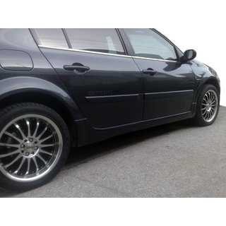 Progi Boczne (SD, z podkładem do lakierowania) Renault Megane II 2004-2009 zdjęcia 1