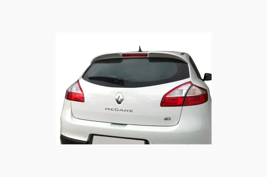 Renault Megane III 2009-2016 Spoiler HB (zagruntowany do lakierowania) Image