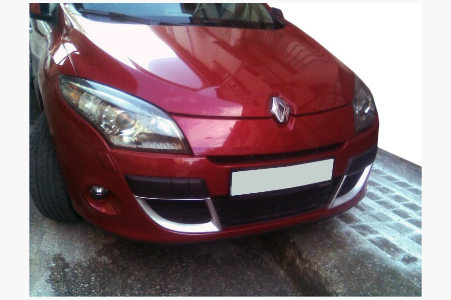 Renault Megane III 2009-2016 Wkłady zderzaka (2008-2012, 2 szt, do lakierowania) Image