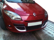 Renault Megane III 2009-2016 Wkłady zderzaka (2008-2012, 2 szt, do lakierowania) zdjęcia 1