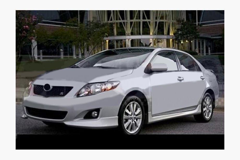 Toyota Corolla 2007-2013 Nakładka na przedni zderzak (pod lakierowanie) Zdjęcia 1