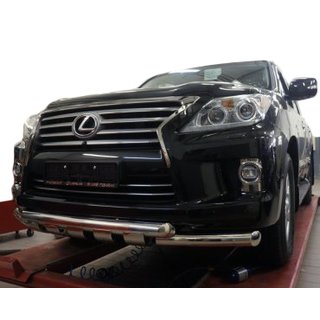 Przedni orurowanie Gronder (2008-2015 stal nierdzewna) Lexus LX570/450d 2008-2022 zdjęcia 1